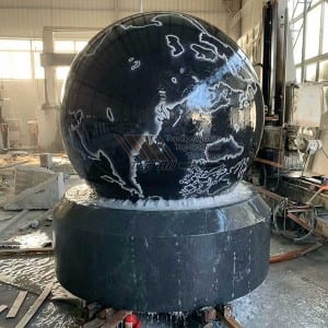 Big Iwon Black Granite Ball Orisun TASBF-009