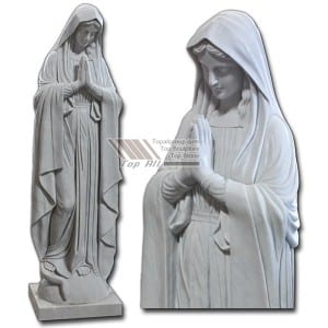 Mapalad na Birheng Maria Marble Statue TARS-012