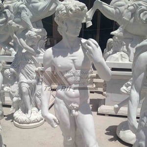 Factory wholesale China David Marble Bust Statue Head Sculpture Antique Marble Statues Bust Stone Carvings