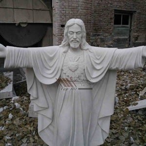 Мраморна скулптура Исуса добродошлице ТАРС-009