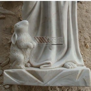 سینٹ فرانسس سنگ مرمر کا مجسمہ TARS-011
