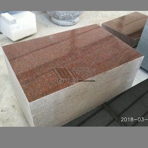 China Factory Granit Slant Memorials Flat Footstones TATBS-010