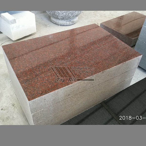 China Factory Granite Slant Memorials Flat Footstones TATBS-010 detail pictures