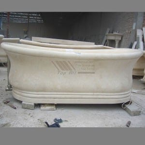 Gult marmor badekar TABT-002