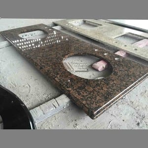 Meja Baltik Brown Finland Vanity Top