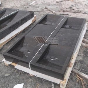 black marble sinks for hotel tass-005