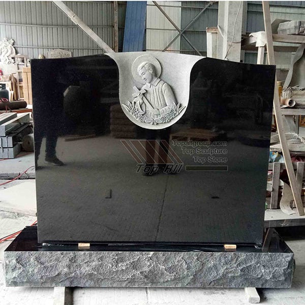 factory customized White Cultured Marble Vanity Tops -
 Tombstone Headstone TATBS-001 – Top All Group