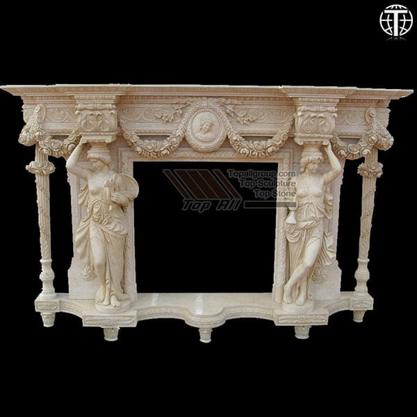 Best quality Granite Carving - Fireplace Mantel TAFM-004 – Top All Group