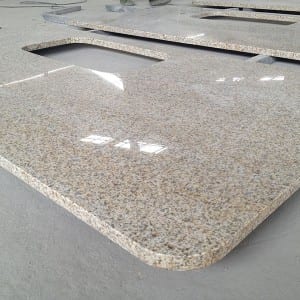 China Yellow Rust granite countertop Vanity Top