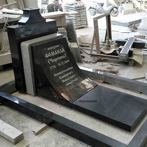 Russian Style Granite Tombstone Headstone TATBS-006