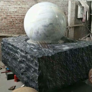 Cheapest Factory China Outdoor Natural Marble Feng Shui Fountain Hand Carved Garden Marble Water Fountain Ball