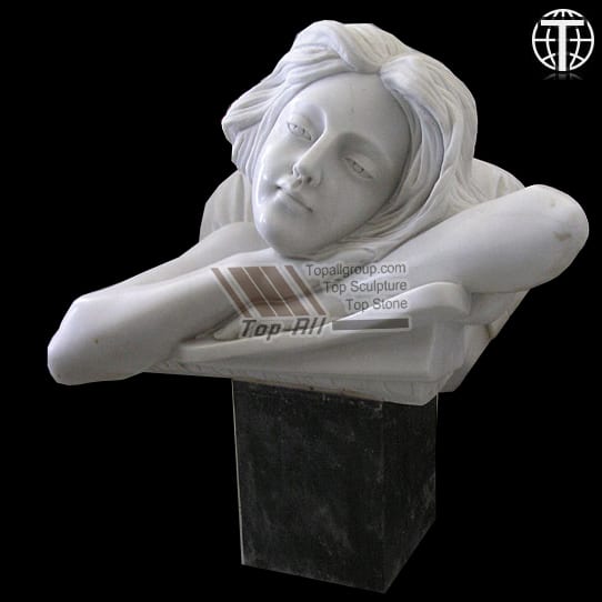 Factory making Granite Column -
 Bust Statue TABS-006 – Top All Group