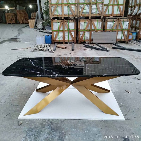 New Fashion Design for Natural Marble Fireplace -
 Coffee Table TACT-001 – Top All Group