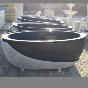 Top Quality Kitchen Granite Countertop - Egg Shape Marble Bathtub for bathroom TABT-003 – Top All Group