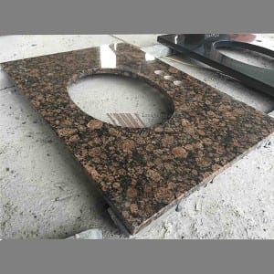 Baltic Brown Finland countertop Vanity Top