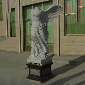The goddess of victory Nikki Marble Angel Statue TSAS-004