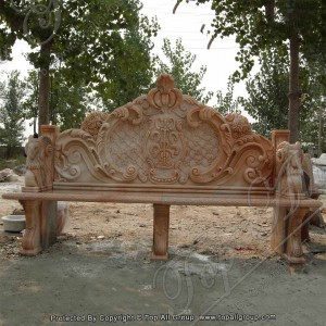 Antique Garden Marble Bench For Sale TAMB-003