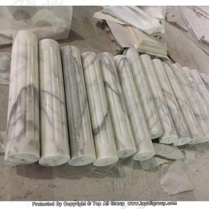 Itay Arabescato Corchia Marble flooring Tile Column Border