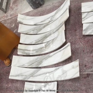 Itay Arabescato Corchia Marble flooring Tile Column Border