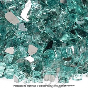 1/4″ Azuria Reflective Fire Glass