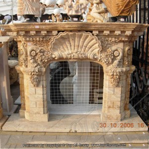 Beautiful indoor marble fireplace Europe and America TAFM-039