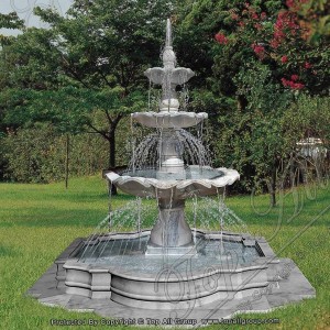Carrara balto marmuro vandens fontanas TAGF-30