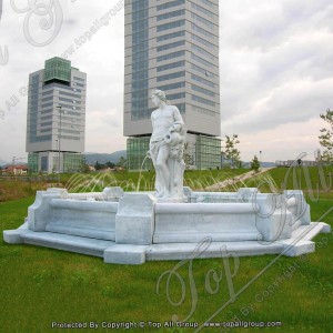 Customizable Outdoor Carved Marble Carved Pool Decorative Fountain TAGF-36