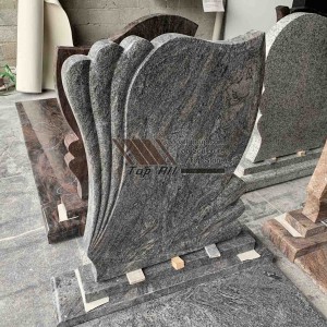 ヨーロピアン スタイルの墓石モニュメント縁石セット TATBS-011