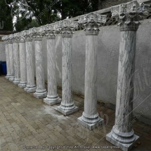 Factory directly carved marble column TAMC-036