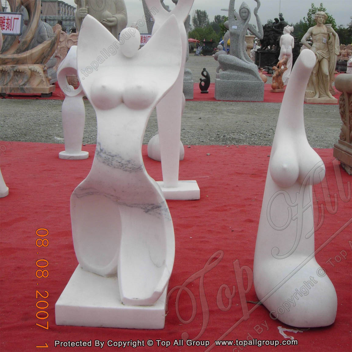 Factory price decorative sculpture marble abstract TAAS-012 detail pictures