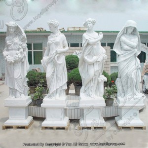Four Seasons God beauty marble statue TPFSS-047