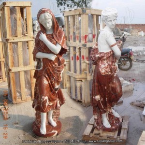 Garden Four Season marble women sculpture1 TPFSS-035