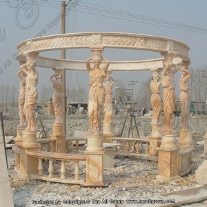 Gazebo with Statue TAGG-022