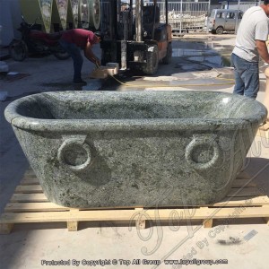 Green Marble Bath Tub TABT-020