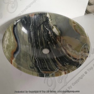 Green Onyx Sinks For Bathroom TASS-045