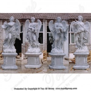 Iibinta Kulul ee Quruxda badan cabbirka Nolosha Cad Marble Four Season Ladies Statue TPFSS-046