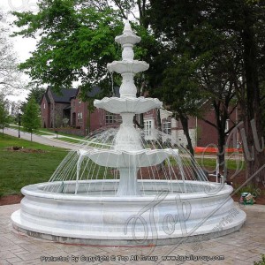 Gairdín Tírdhreachadh Allamuigh Baile Fountain Marmar Eibhear TAGF-33