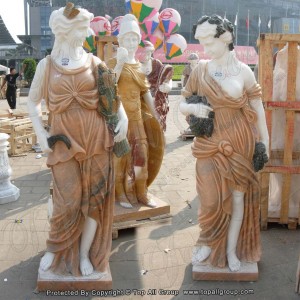 Life Size four season marble chifanizo cha dimba TPFSS-020