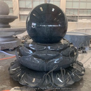 Lotus Base Granite Ball Fountain TASBF-045