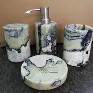 Marble Bath Set O Bum Dynwared TASC-013