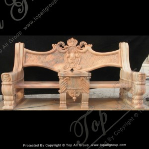 Beerta Marble Bench Bench Bannaanka Dibadda TAMB-033