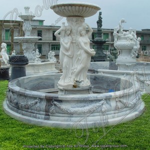Marble Carving Water Fountain for Garden Ornament TAGF-41