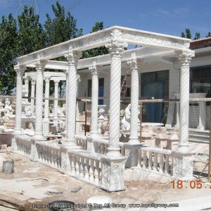 Marble Square Gazebo TAGG-015