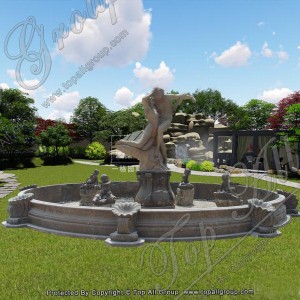 Natural Stone Carving Outdoor Water Feature Fountain TAGF-46