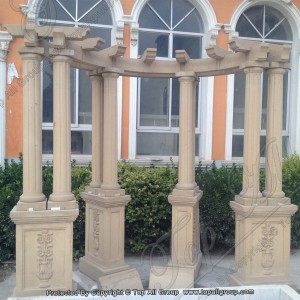 Nati jòn Sandstone Gazebo TAGG-027