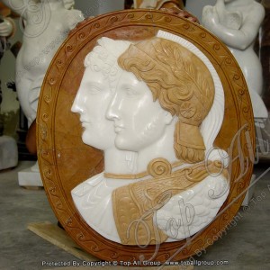 Nature marble relief bust statue TABS-045