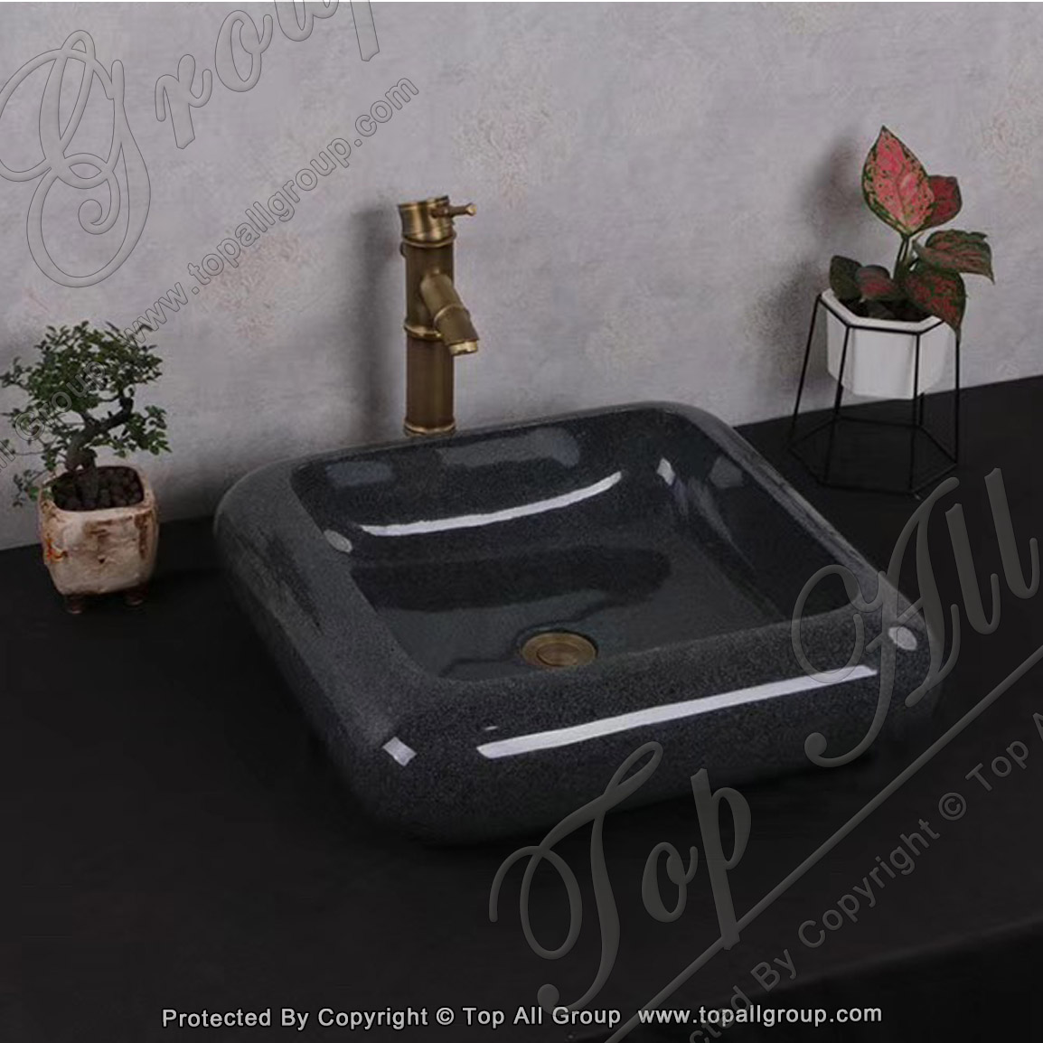Nutural Marble Stone Sink for Kitchen Bathroom Hotel