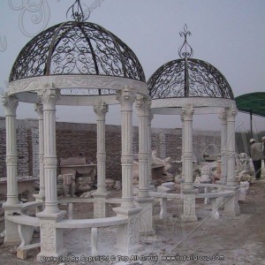 Outdoor lúkse tún Marble gazebo TAGG-039