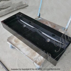 Rectangle Black Marble Washing Basin TASS-036