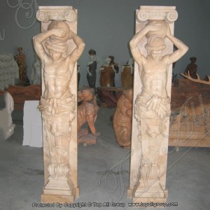 Columna marmorea rubra pro horto TAMC-028